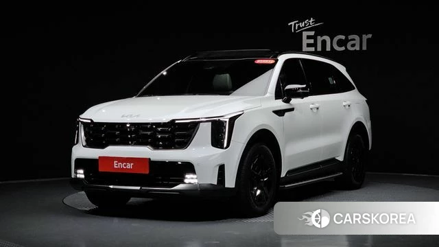 Kia The New Sorento 4th Generation 2023 Белый из Кореи