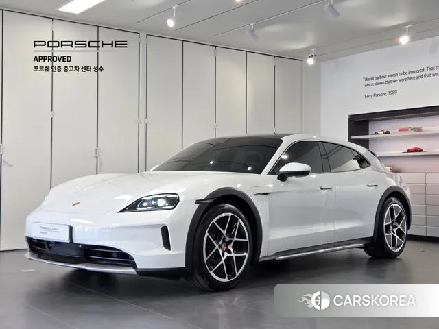 Porsche Taycan 2025 Белый из Кореи