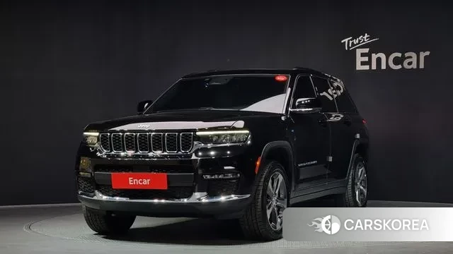 Jeep Grand Cherokee (WL) 2023 Черный из Кореи