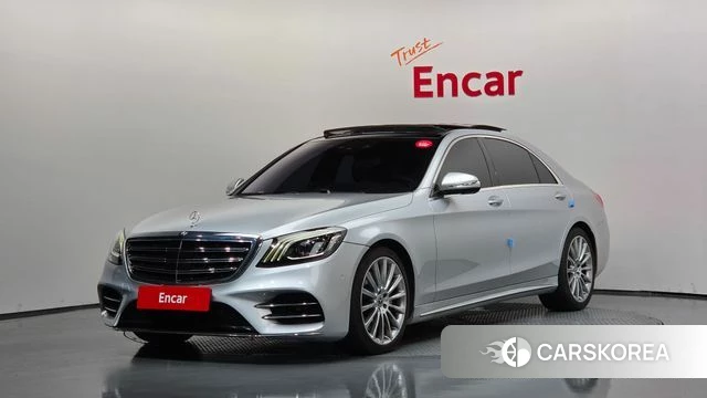 Mercedes-Benz S-Class W222 2020 Серебряный из Кореи