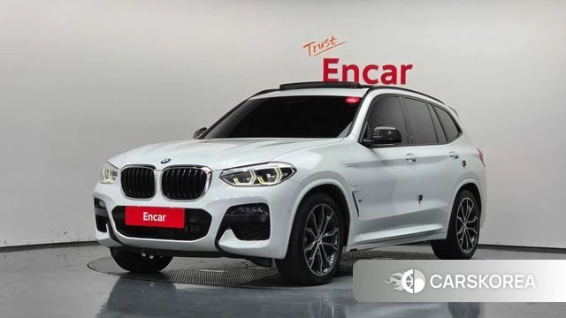 BMW X3 (G01) 2021 Белый из Кореи