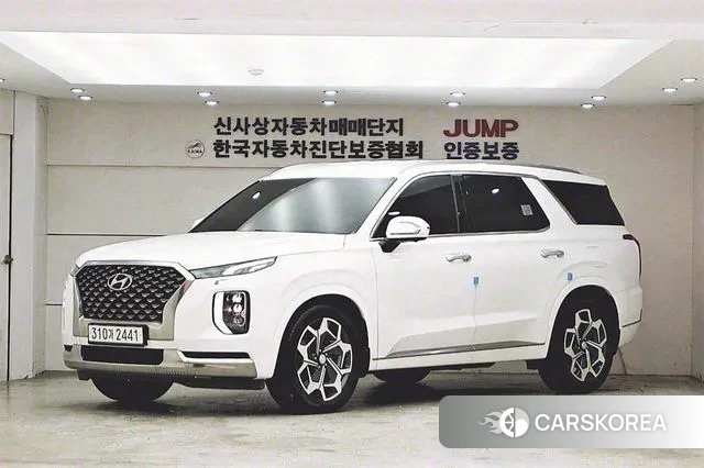 Hyundai Palisade 2021 Белый из Кореи