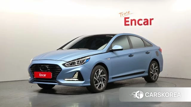 Hyundai Sonata New Rise 2018 Небесно-голубой из Кореи