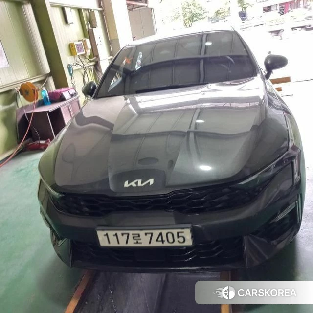 Kia The New K5 Hybrid 3rd generation 2024 Серый из Кореи