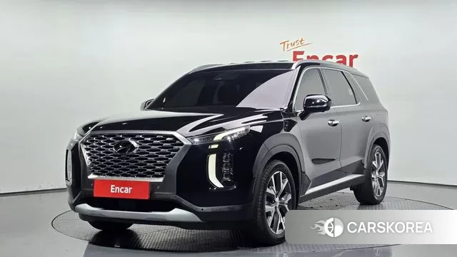 Hyundai Palisade 2022 Черный из Кореи