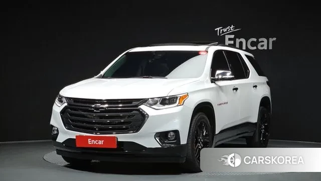 Chevrolet (GM Daewoo) Traverse 2021 Белый из Кореи