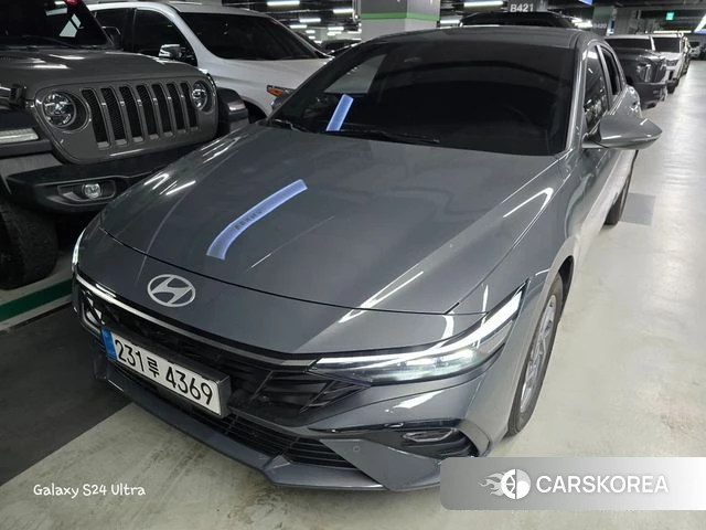 Hyundai The New Avante Hybrid (CN7) 2025 Серый из Кореи