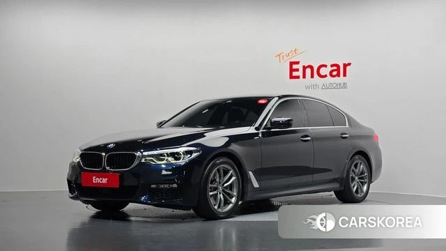 BMW 5 Series (G30) 2018 Черный из Кореи