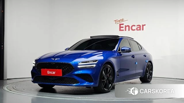 Genesis The New G70 2022 Синий из Кореи
