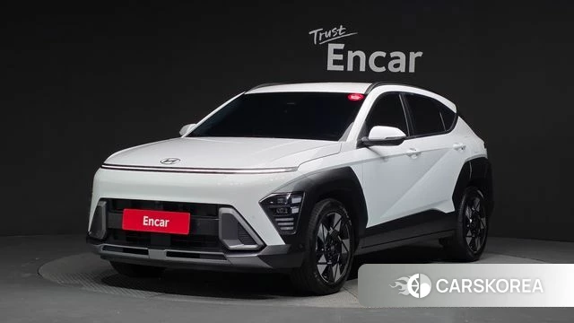 Hyundai Kona Hybrid (SX2) 2023 Белый из Кореи