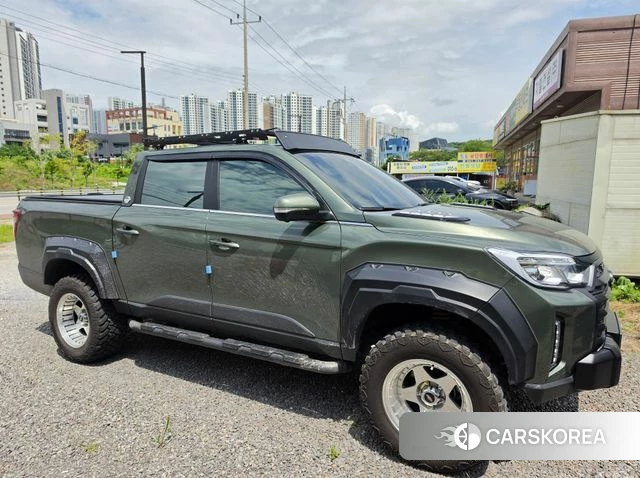 Ssangyong The New Rexton Sports Cannes 2022 Светло-зеленый из Кореи