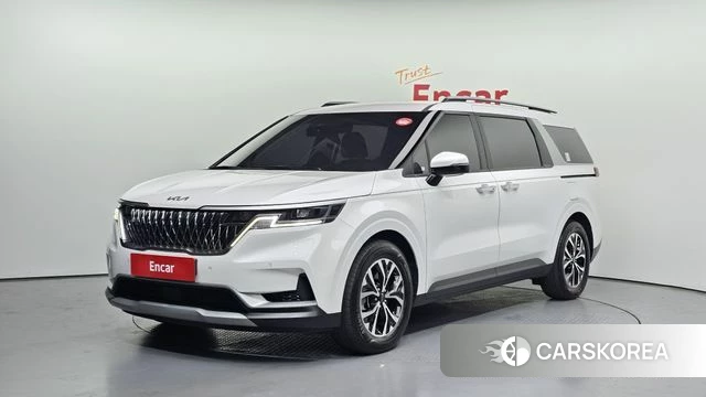 Kia Carnival 4th generation 2022 Белый из Кореи