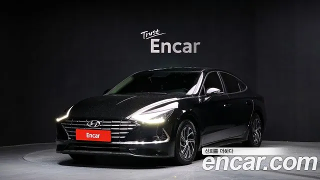 Hyundai Sonata Hybrid (DN8) 2021 Черный из Кореи