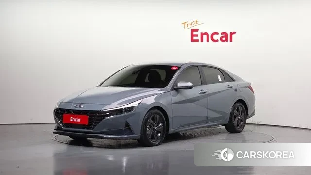 Hyundai Avante Hybrid (CN7) 2020 Серый из Кореи