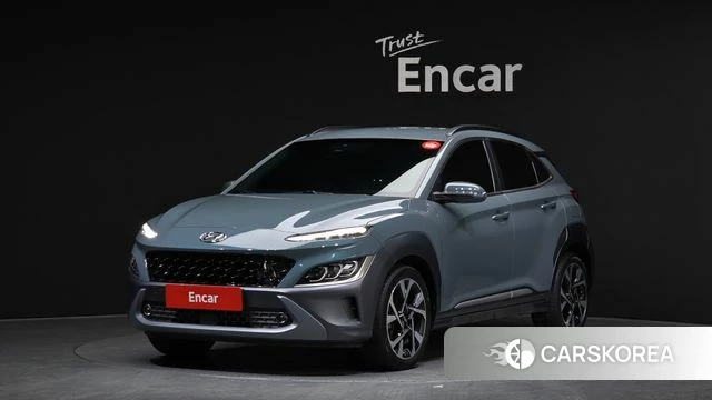Hyundai The New Kona 2021 Небесно-голубой из Кореи