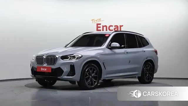 BMW X3 (G01) 2024 Серебристо-серый из Кореи