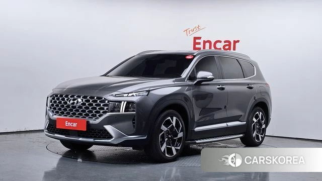 Hyundai The New Santa Fe 2020 Серый из Кореи
