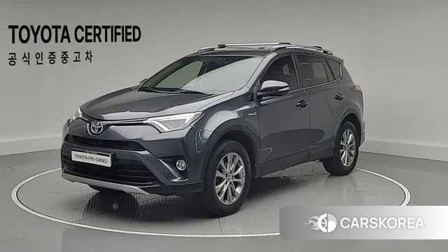 Toyota RAV4 2018 Серый из Кореи