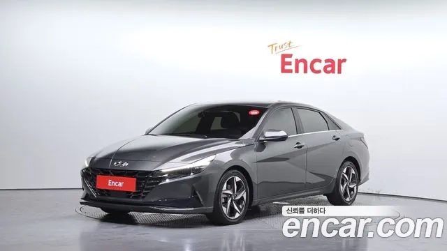 Hyundai Avante (CN7) 2021 Серый из Кореи