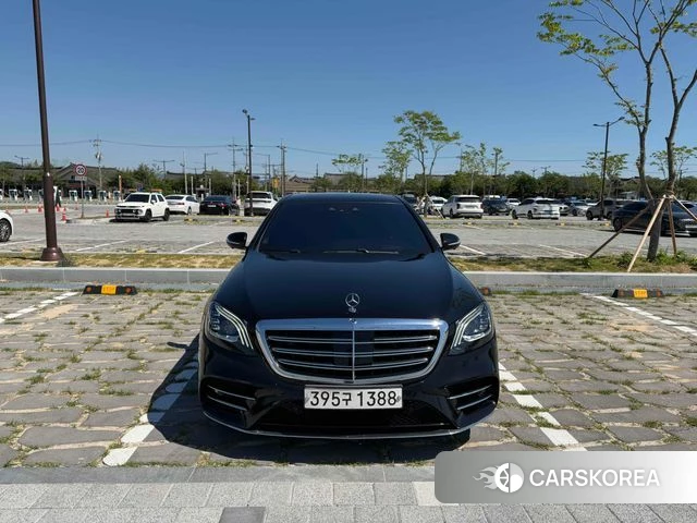 Mercedes-Benz S-Class W222 2019 Черный из Кореи