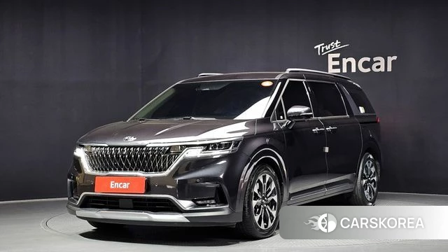 Kia Carnival 4th generation 2021 Черный из Кореи