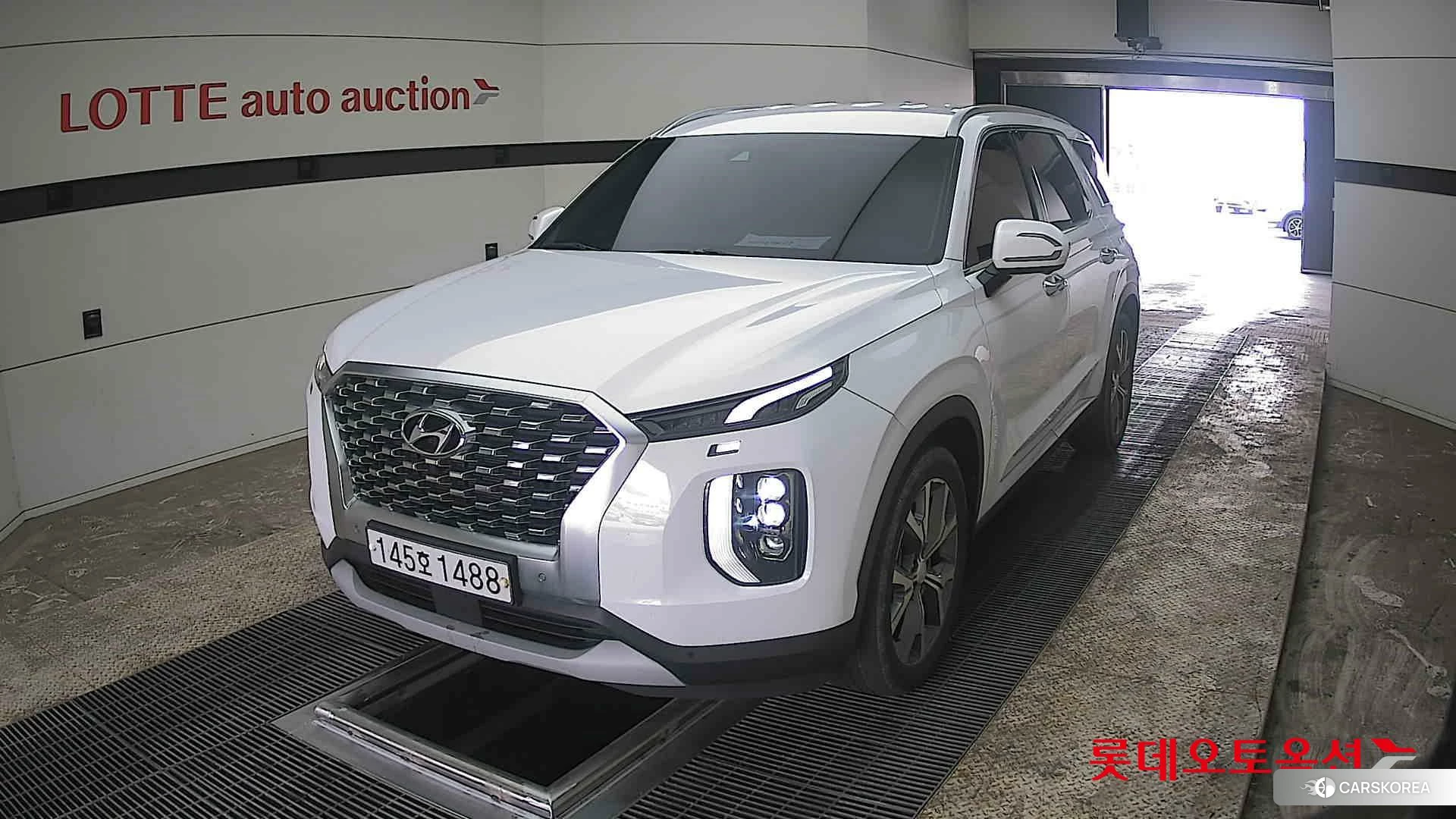 Hyundai Palisade 2021 White cream (optional) из Кореи