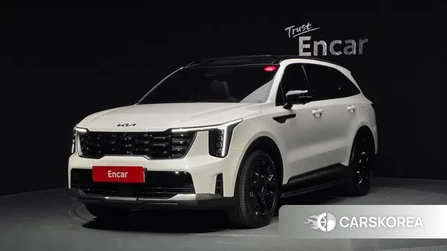 Kia The New Sorento 4th Generation 2024 Белый из Кореи