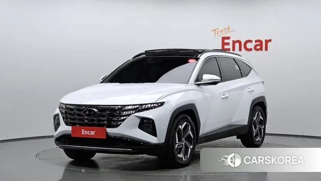 Hyundai Tucson (NX4) 2023 Белый из Кореи