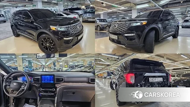 Ford Explorer 6th Generation 2022 Черный из Кореи