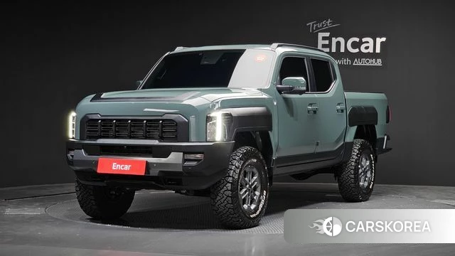 Kia Tasman 2025 Зеленый из Кореи