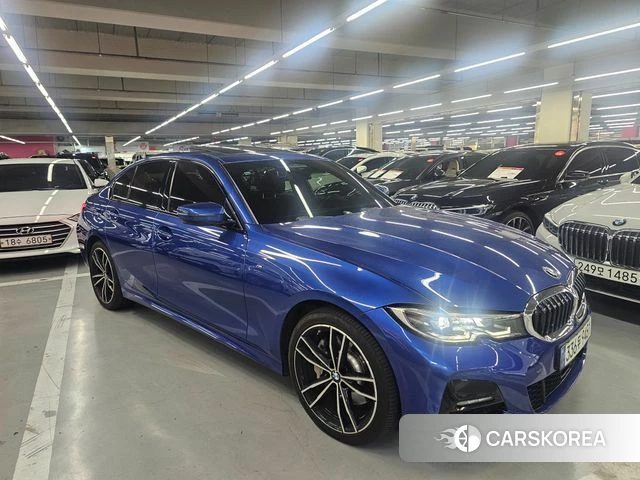 BMW 3 Series (G20) 2021 Синий из Кореи