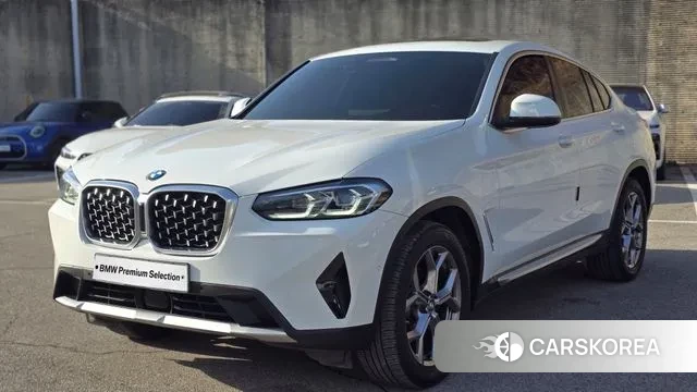 BMW X4 (G02) 2021 Белый из Кореи