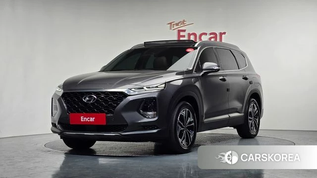 Hyundai Santa Fe TM 2018 Серый из Кореи