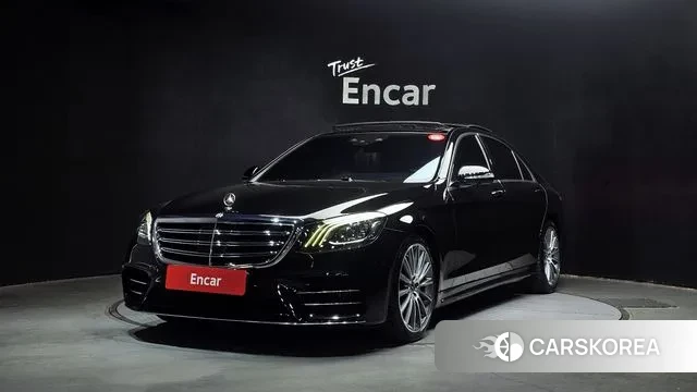 Mercedes-Benz S-Class W222 2020 Черный из Кореи
