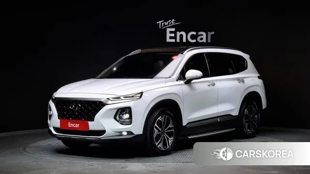 Hyundai Santa Fe TM 2018 Белый из Кореи