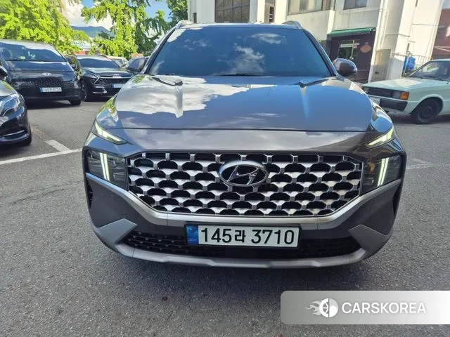 Hyundai The New Santa Fe 2021 Серый из Кореи