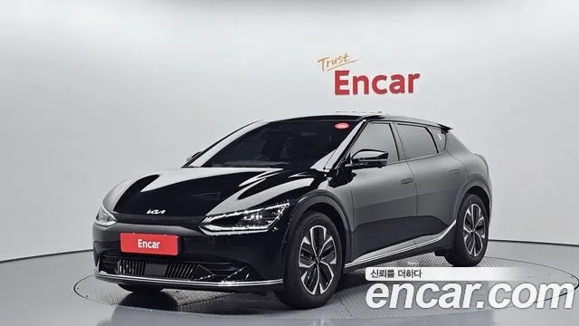 Kia EV6 2022 Черный из Кореи