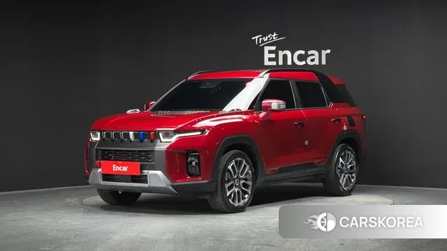 Ssangyong Torres 2023 Красный из Кореи