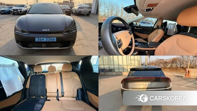 Kia EV6 2024 Серый из Кореи