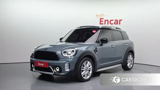 Mini Cooper Countryman 2020 Небесно-голубой из Кореи