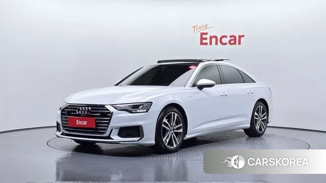 Audi A6 (C8) 2023 Белый из Кореи