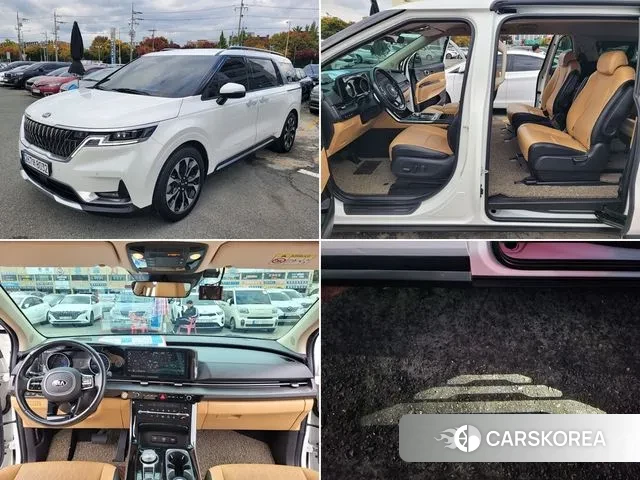 Kia Carnival 4th generation 2020 Белый из Кореи