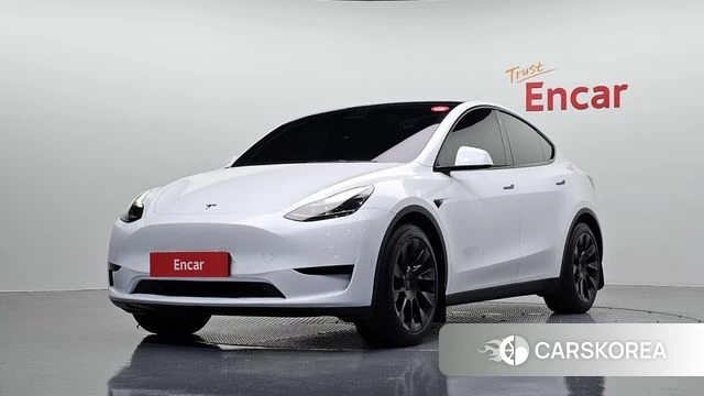 Tesla Model Y 2024 Белый из Кореи