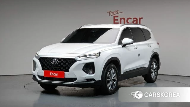 Hyundai Santa Fe TM 2018 Белый из Кореи