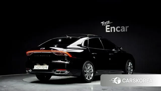 Hyundai The New Grandeur IG Hybrid 2020 Черный из Кореи