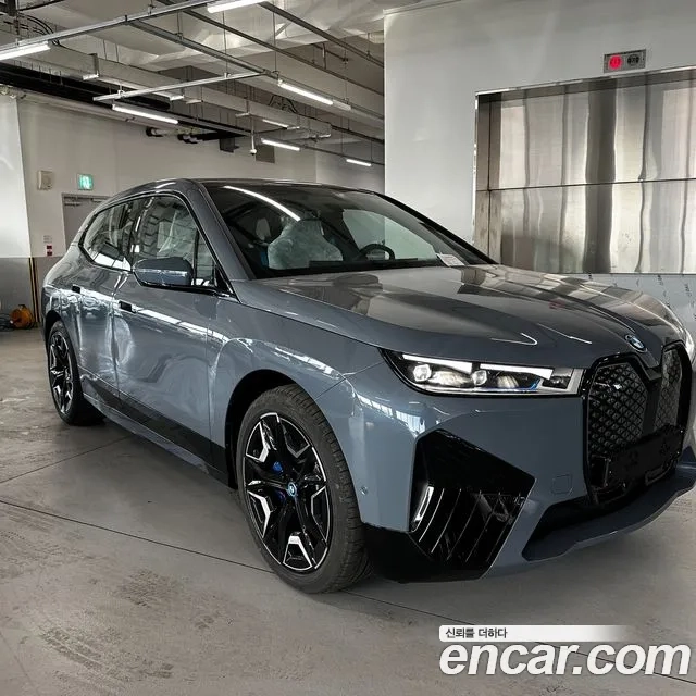 BMW iX 2024 Синий из Кореи