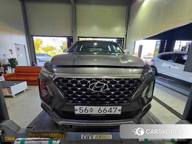 Hyundai Santa Fe TM 2019 Серый из Кореи