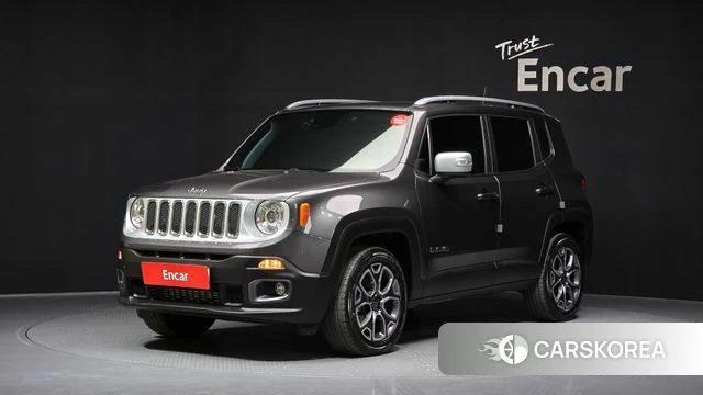 Jeep Renegade 2018 Серый из Кореи