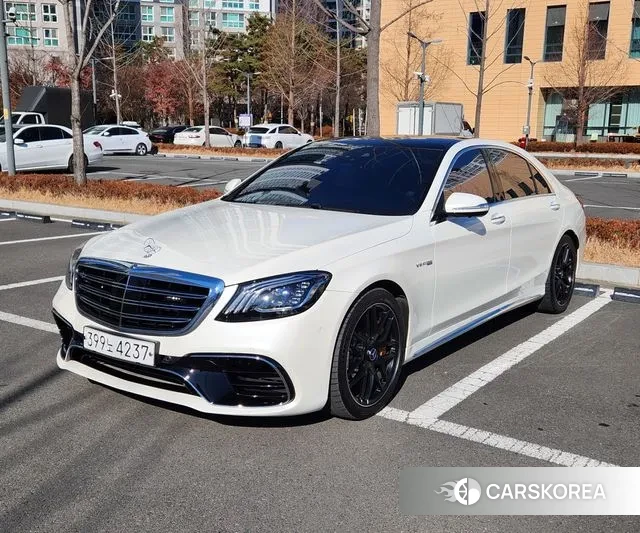 Mercedes-Benz S-Class W222 2019 Белый из Кореи