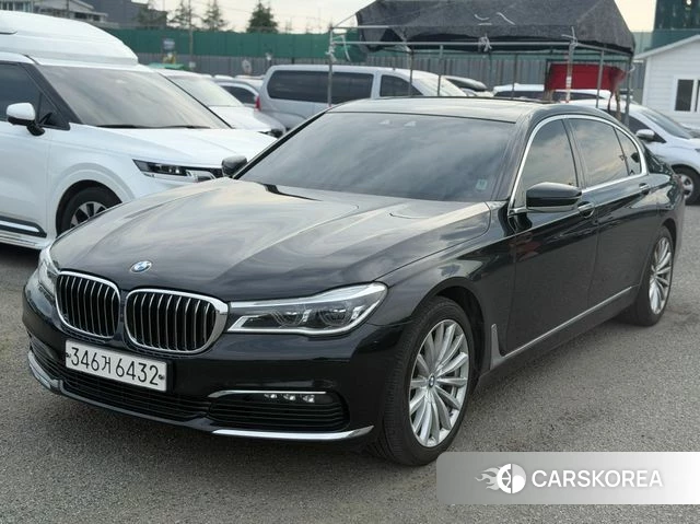 BMW 7 Series (G11) 2018 Черный из Кореи